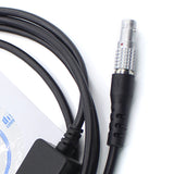 Brand New USB Data Download Cable For Leica Survey Total Station Equivalent GEV189 (734700) 0.B 5 Pin Leica USB Cable