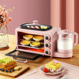 Breakfast Machine Home Small Three-in-one Function Electric Oven Toaster Overheating and Power Failure Protection Bread Machine