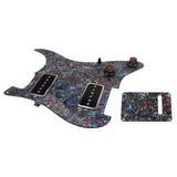 3-layers Pickguard HH02 with Back Cover Accessory Kit for Single Pickup Guitar