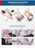 Portable shockwave therapy machine Shock waves For ED Erectile Dysfunction 1602 Body Physiotherapy equipment Massager electric