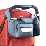 Diaper Bag Mummy Bag Stroller Hanging Bag Multifunction Portable Pram Stroller Organizer Bag Baby Outdoor Stroller Accessories