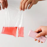 Mini Handheld Heat Sealer Food Snack Plastic Storage Bag Portable Sealer USB Charging Packing Bag Heat Sealing Vacuum Machine