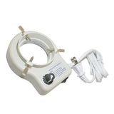 Industrial Microscope 144 Led Adjustable Brightness Source Dimmer Ring Light Microscope Illuminator Lamp