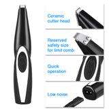 Dog Hair Clippers Professional Pet Trimmer Dog Growing Clipper USB Rechargeable Butt Ear Eyes Foot Hair Cutter Remover Low-noise