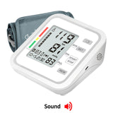 New Digital Automatic Blood Pressure Monitor Upper Arm Automatic Cuff BP Machine & Pulse Rate Monitoring Meter,Large LCD Display