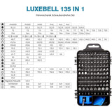 135-In-1 Screwdriver Set Precision Mechanics Repair Tool Set, With Flexible Shaft Screwdriver Set For Repairing Laptops