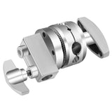 Multi Functional Heavy Duty 2.5-inch Grip Head Swivel Head Holder Mounting Adapter for Light Stand Extension Boom Arm
