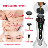 448K RF Skin Lifting Machine Radio Frequency Beauty Device for Face Body Facial Rejuvenation Tighten Eye Bag Remove Massager