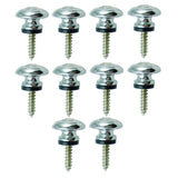 Mushroom Head Guitar Strap Lock End Pins Pegs Strap Buttons for Acoustic Electric Bass Guitar Accessories