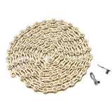 FSC 10-speed hollow transmission chain mountain bike road bike universal gold silver lightweight 10S for Shimano Sram