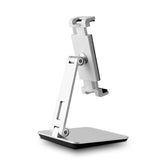 Adjustable Tablet Stand for Desk Hands Free Aluminum Alloy Smart Phone Holder for iPhone X/XR/XS, iPad Air Mini Pro 4.7''-12.9''