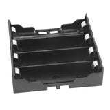 30X Battery Holder Box Case Black For 4X 13.7V 18650 Battery