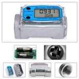 High Accuracy Digital Fuel Flow Meter Car Gasoline Diesel Kerosene Methanol Water Meter Counter Sensor Indicator Controller