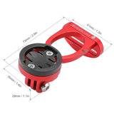 CYCLINGBOX Bicycle Computer Camera Flashlight Mount Holder Front Bike Mount Replacement for Garmin Bryton GoPro CATEYE