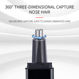 4 In 1 USB Electric Ear Nose Trimmer Hair Trimmer Men Beard Shaver Face Eyebrow Nose Hair Cut Device Removal Rechargeable
