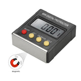 Digital Protractor Inclinometer Level Meter Bevela Gauge Angle Finder with 4 x 90 Degree Ranges+ Magnetism Base for Miter Saws