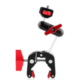 11" Adjustable Articulating Friction Magic Arm Clamp Holder Mount Kit for DSLR Mirrorless Action Camera Monitor Video Vlog Rig