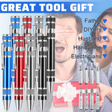 8Pcs Pen Screwdriver Multitool Pen Style Precision Screwdriver Pen Style 8 In 1 Magnetic Pocket Screwdriver For Home