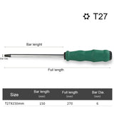1PC Torx T15 T20 T25 T27 T30 T40 Screwdriver With Hole Magnetic Screw Driver Home Phone Repair Hand Tools