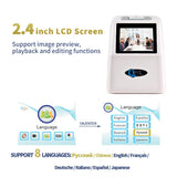 High Resolution 22 MP 35mm Negative Film Scanner 110 135 126KPK Super 8 Slide Film Photo Scanner Digital Film Converter