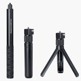 T3LB Bullet Time Bundle Kit Invisible Selfie Stick Tripod Handle 1/4 Screw 28-111cm Compatible with Insta 360 One/One X/One R