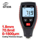 GT235 coating thickness gauge iron and aluminum dual-purpose paint film tester automobile paint surface inspection