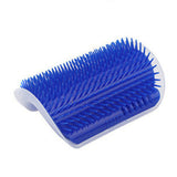 Corner Pet Brush Comb Play Cat Toy Plastic Scratch Bristles Arch Massager Self Grooming Cat Scratcher Corner Pet Brush Comb Pla