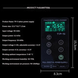 2022 Upgrated TP-5 Tattoo Power Supply for Tattoo Machine Touch Screen Intelligent Digital LCD Makeup Dual Tattoo Power Supply