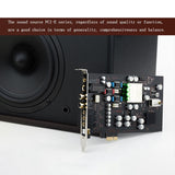 AXF-16 ExtremeV1.2 Independent Sound Card Sound Source PCI-E MAX Support Chassis Front Interface