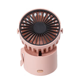 Mini Fan Portable Neck Wireless Fan Usb Rechargeable Small Clip Fan 1000mAh Battery Air Cooler Desktop Outdoor Handheld Fan