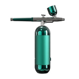 Rechargeable Air Compressor Kit Air-Brush Paint Spray Gun Airbrush For Nail Art Tattoo Craft Cake Face USB Nano Fog Mist Sprayer