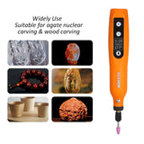 5-Speed Adjustment Mini Electric Grinder USB Charging Grinding Machine for Jade Carving Wood Punching Metal Grinding Polishing