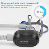 Portable CPAP Respirator Ozone Disinfection Machine Sleep Breathing Air Purifier Ventilator Sanitizer Sterilizer Cleaner Health