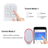 WIFI Panic Button for Elderly Alarm RF 433mhz SOS Bracelet Emergency Wireless Watch Call Old People Android IOS APP