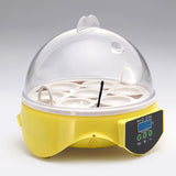 Mini 7 Egg Incubator Poultry Incubator Brooder Digital Temperature Hatchery Egg Incubator Hatcher Chicken Duck Bird Pigeon EU Pl