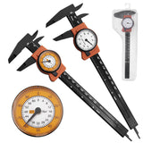 0-150mm Metric Plastic Band Watch Caliper 0-6&quot; Plastic Vernier Caliper Plastic Caliper