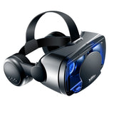 Virtual Reality 3D VR Headset Smart Glasses Helmet For Smartphones Cell Phone Mobile 7 Inches Lenses Binoculars With Controllers