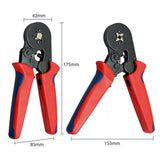 1250Pcs Bootlace Ferrule Crimper Kit Cord End Ratchet Crimping Tool Crimping Plier Crimp Connectors Copper + PVC + Tinplate