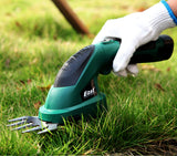 New updated 7.2V Cordless Grass Hedge Trimmer 2in1 Battery Rechargeable Shear Hedger PGHS7.2 Cordless Garden Tool posenpro