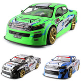 1:10 70Km/H 2.4G RC Car 4WD Double Battery High Power LED Headlight Racing Truck Drift Racing Car
