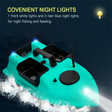 Wireless Fishing Bait Boat with 3 Bait Containers 500 Meters Remote Control Bait Boat Fishing Equipment RC Bait Boat Fishing