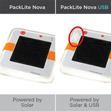 Inflatable Solar USB Light Foldable Waterproof Drop Resistance Charging Lamp Lantern For Outdoor Rescue Camping Outdoor Tools