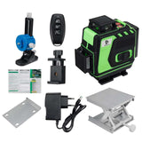 Laser Levels 16/12/8 Lines Green Beam 4D Self-Leveling 360 Laser Levels Horizontal&Vertical For Floor Wall Powerful Laser levels