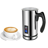 Milk frother automatic cold and hot coffee electric milk frother household milk warmer foamer