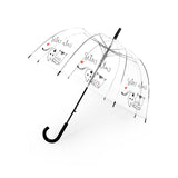 Kids Umbrella Unicorn Transparent Umbrellas Children Laser Umbrella Cute Cartoon Alpaca Girl Umbrellas Sakura Dropshipping
