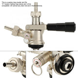 Beer Brewing Equipment Beer Keg Coupler D Type System with Safety Pressure Relief Valve for US Domestic