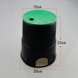 6 Inch Garden Lawn Underground Valve Box Cap Plastc Sprinkler Watering Valve Cover