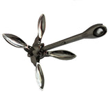 Marine Boat Yacht Accessories 1.5kg Boat Folding Grapnel Anchor 316 Stainless Steel 3.3Lb Anchor