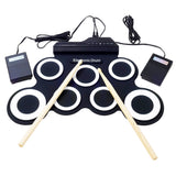 hOT SALE Folding Hand Roll Up Thicken Silicone Kids Electronic Drum Percussion Instrument Music Equipment Accessories Attachment