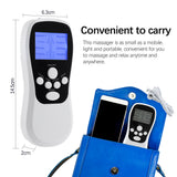 Pulse Tens Acupuncture Electric Body Massage 8 Models Digital Therapy Machine Muscle Stimulator Full Body Pain Relax Health Care